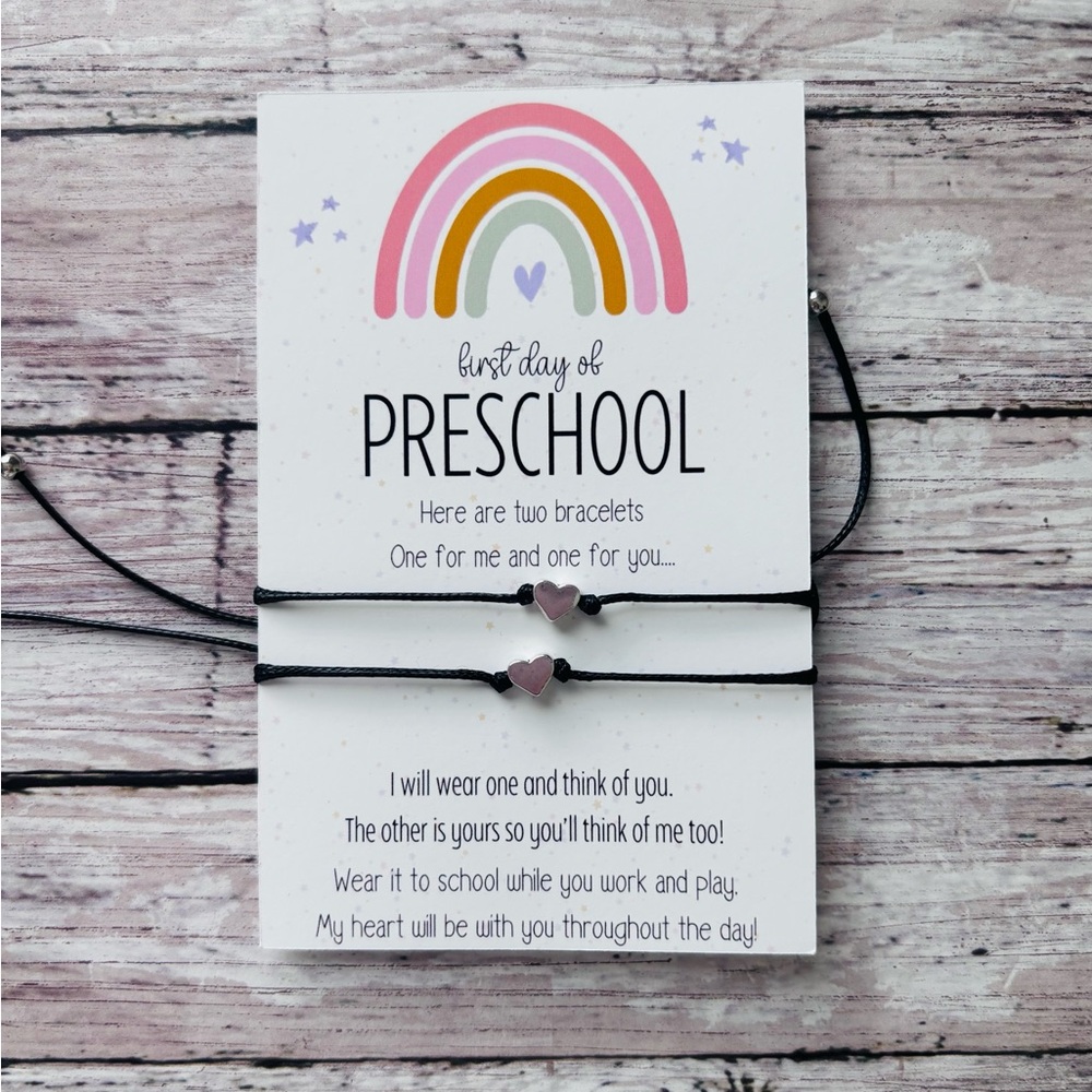 First day of school bracelet